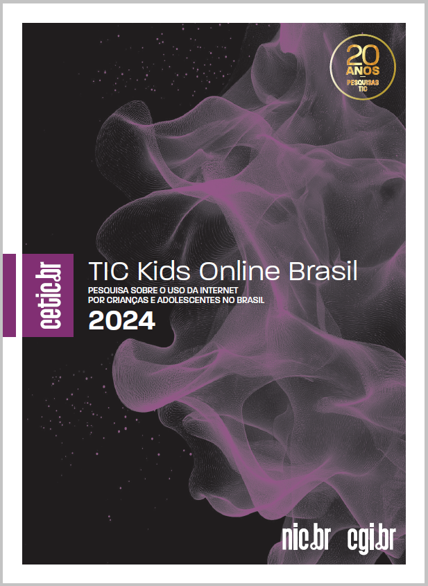  Pesquisa sobre o uso da Internet por crianças e adolescentes no Brasil - TIC Kids Online Brasil 2024