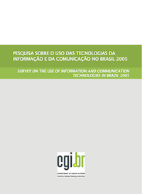 Survey on the use of Information and Communication Technologies in Brazil 2005