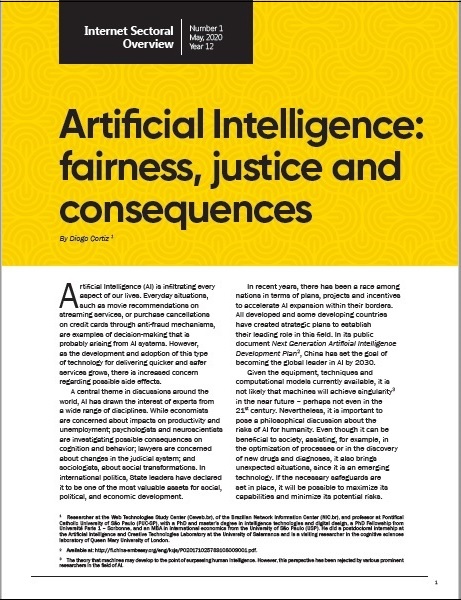 Year XII - N. 1 - Artificial Intelligence: fairness, justice and consequences