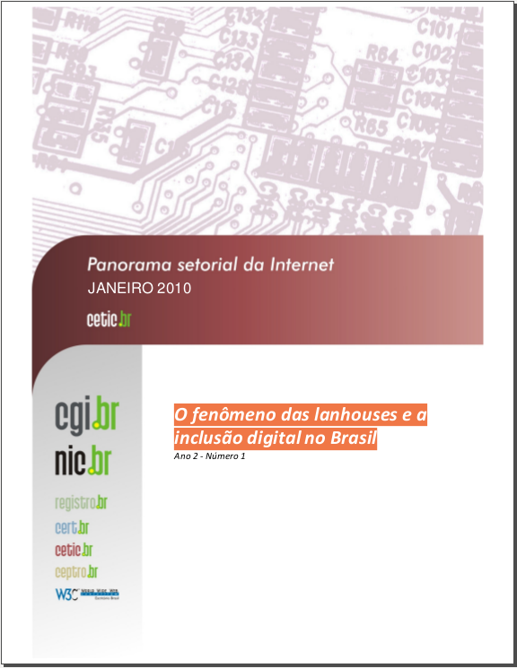 Ano II - Nº 1 - O fenômeno das lanhouses e a inclusão digital no Brasil