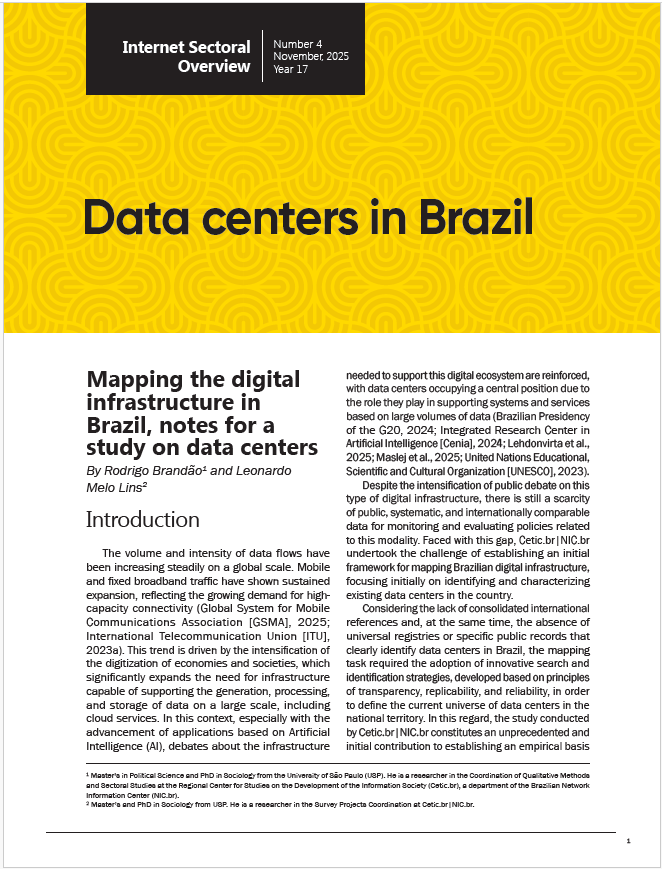 Year XVII - N. 4 - Data Centers in Brazil
